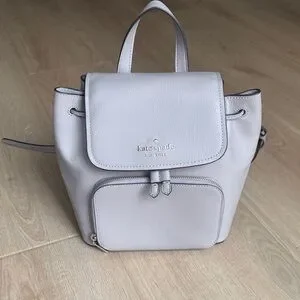 kate spade | Bags | Kate Spade Light Purplish Gray Leather  display picture 1